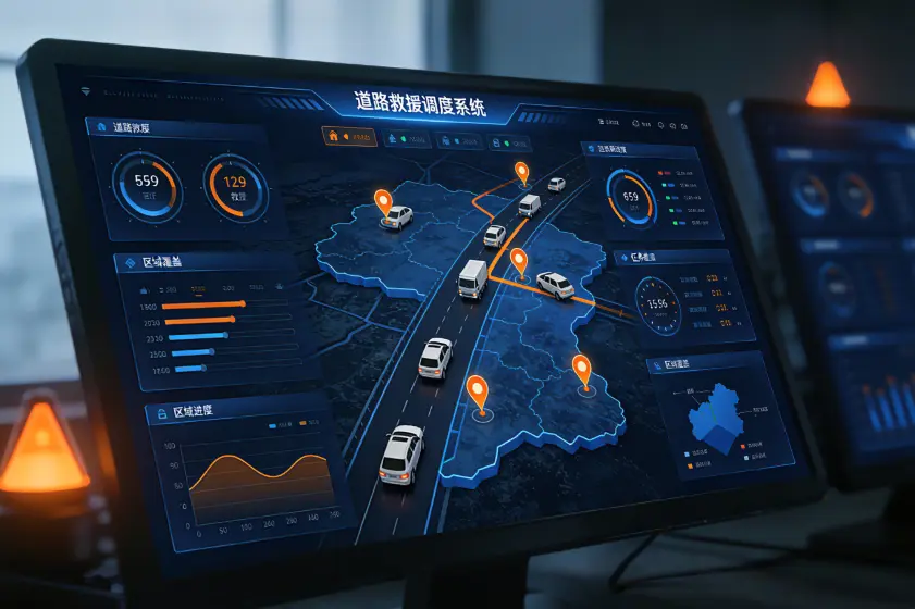 道路救援调度系统
